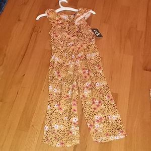 NWT Little girl jumpsuit
